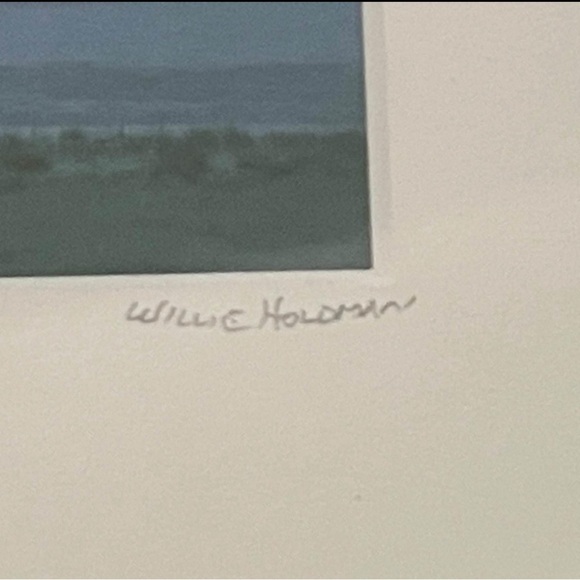 Utah Artist Willie Holdman “Moose Gathering” Print - Picture 5 of 5